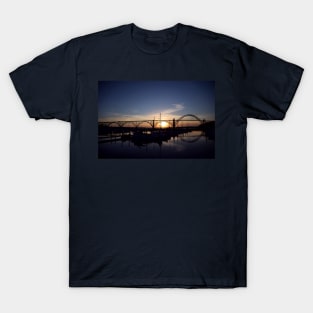 Yaquina Bay Sunset T-Shirt